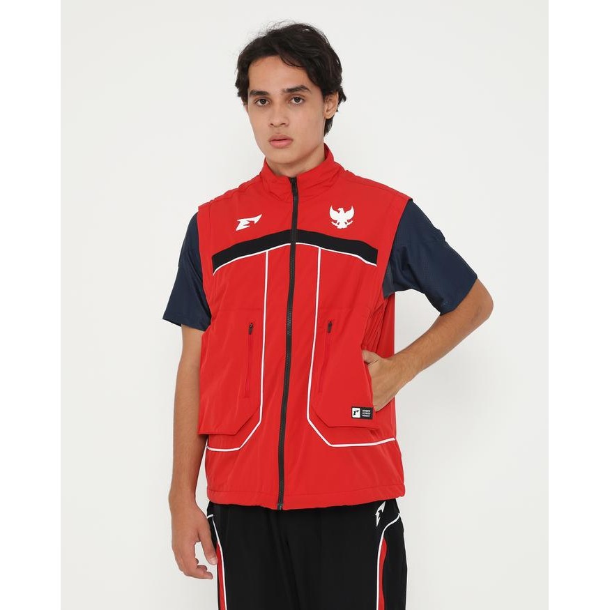 ASLI Erspo Timnas 2025 Vest Red READY STOCK