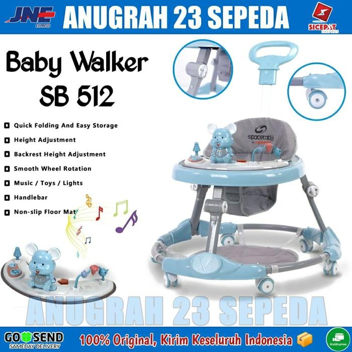 Baby Walker Space Baby SB 512 Musik