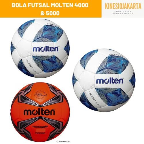 Bola Futsal Molten Molten 4000 & 5000 / Bola Futsal Molten Original