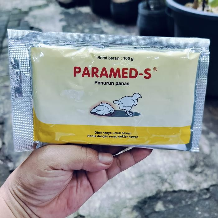 Medion Paramed-S Obat Penurun Panas Ayam Obat Parasetamol Ayam Unggas