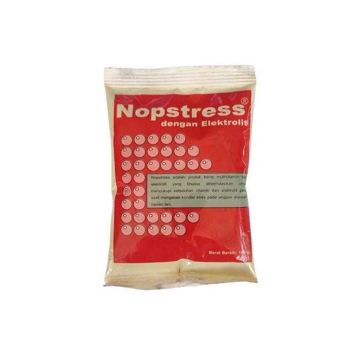 Nopstress 100 Gr Multivitamin Unggas - Merah