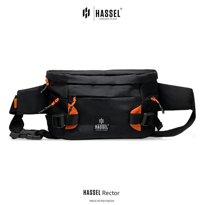 Eiger Wallets - Tas Waistbag Pria Hassel Rector / Tas Pinggang Pria / Tas Dada Pria