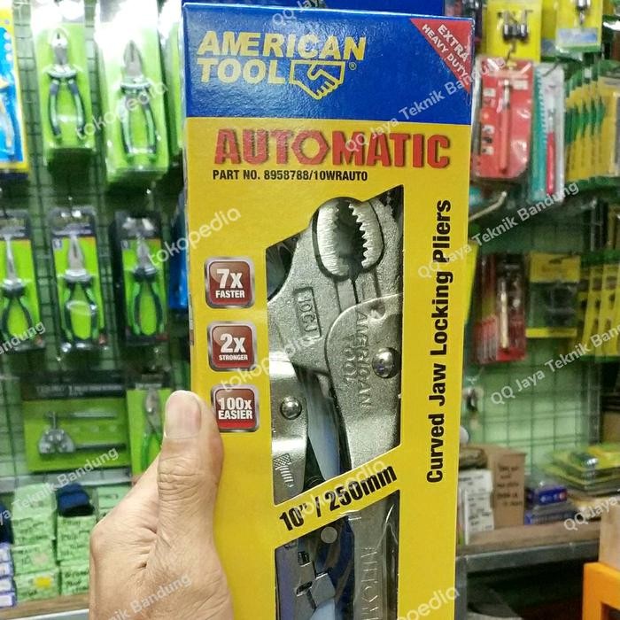 HARGA DISKON American tool Automatic locking pliers - Tang buaya vise grip otomatis