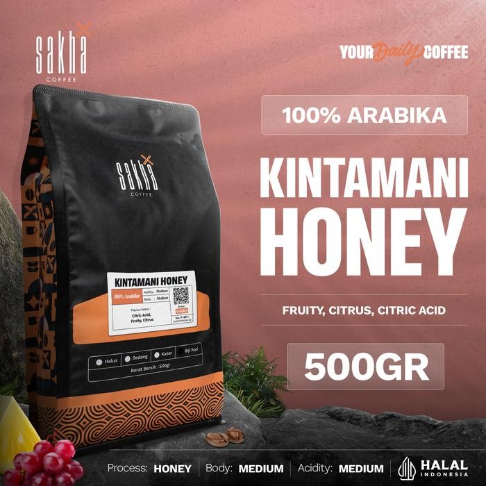 

Pilihan- Biji Kopi Arabika Bali Kintamani Honey Arabica Coffee Roast Bean 500Gr