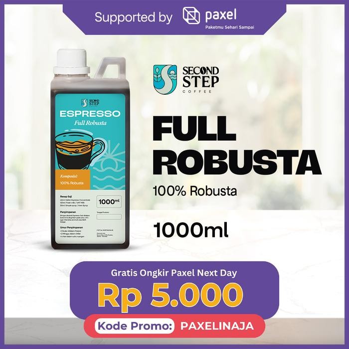 

Pilihan- Espresso Cair Kopi 1L Full Robusta Konsentrat Murni Asli Minuman Kopi