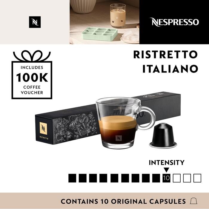 

Pilihan- Nespresso Ispirazione Risretto Italiano Coffee Capsule (Kopi Kapsul)