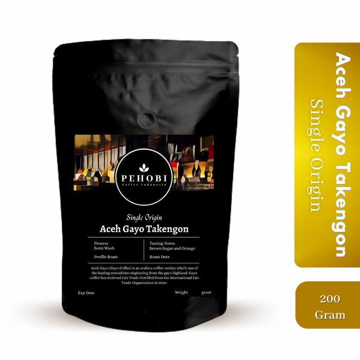 

Pilihan- Kopi Arabika Aceh Gayo Takengon 200 Gram - Pehobi Coffee