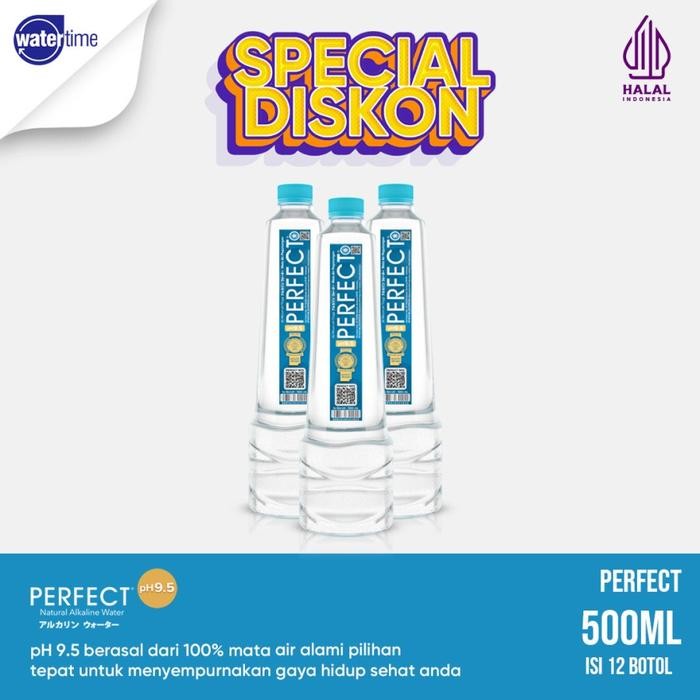 

Pilihan- Perfect Alkaline Water 500 Ml Medium Ph 9,5 Isi 12 Botol