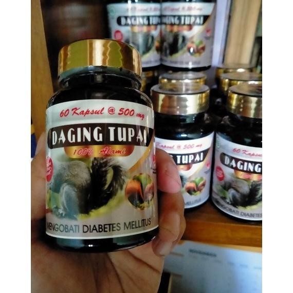 Kapsul Daging Tupai - Obat Herbal Diabetes Ampuh
