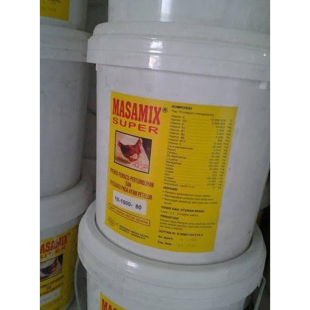 MASAMIX PETELUR SUPER PREMIX AYAM PETELUR LAYER VITAMIN PEMACU