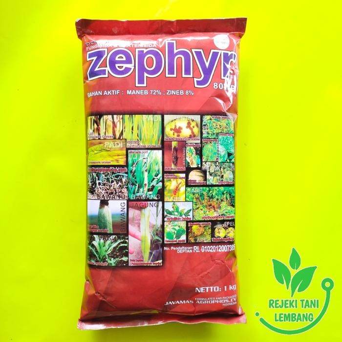 FUNGISIDA & BAKTERISIDA ZEPHYR 80 WP 1 KG MERAH