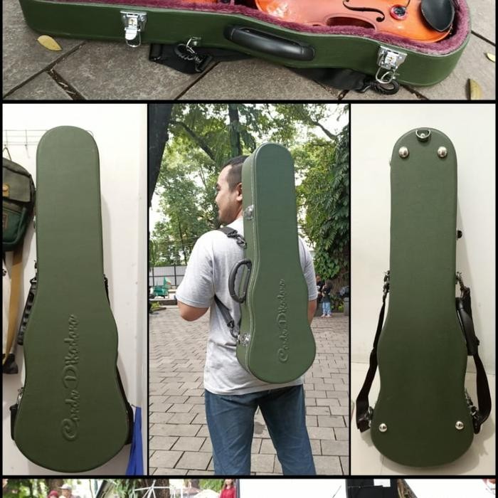 Jean - Hardcase Violin / Biola / Violin Case / Case Biola