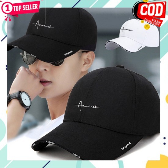 Topi Pria Distro Keren Kekinian Branded Bisa Cod Casual Polos Dewasa Remaja Import Cowok Terlaris Im