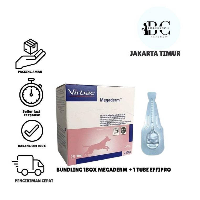 NEW PRODUK MEGADERM SATU BOX 28 SACHET @8ML