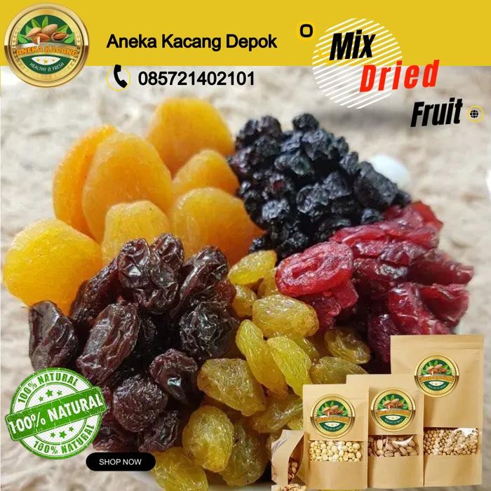 

Mix Dried Fruit 1 Kg BUAH KERING MIX PREMIUM