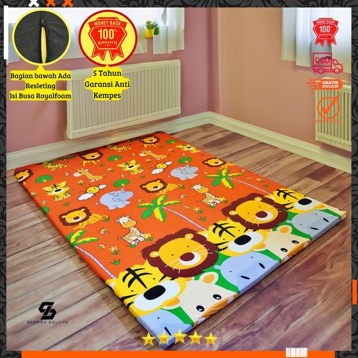 Pilihan- Kasur Busa Tebal Royalfoam Lipat Motif Karakter Karpet Import