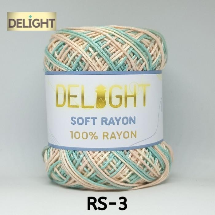 

BENANG RAJUT DELIGHT SOFT RAYON SEMBUR (RS-3) MORNING FRESH KODE 184