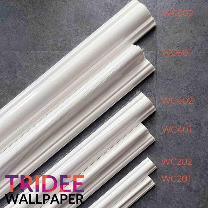 EKSLUSIF Wall Moulding Wall Batten Dinding Profil TRIDEE WALLPAPER