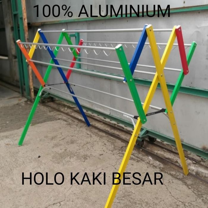 JEMURAN BAJU JUMBO ALUMINIUM