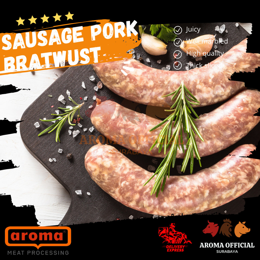 AROMA Pork Bratwust Sausage