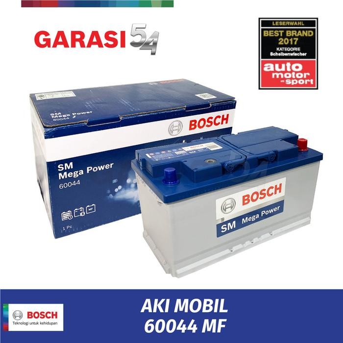 BARU AKI MOBIL BOSCH 100AH DIN 100 / 60044 UNTUK BMW, MERCY, AUDI