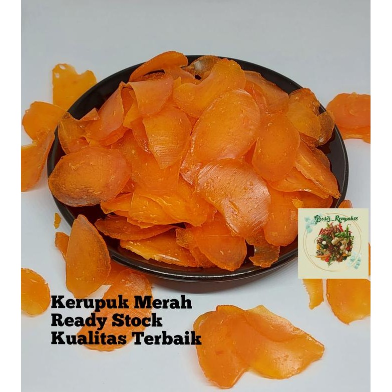 

TERMURAH Kerupuk Merah Turbo / Krupuk Merah - 1Kg READY STOCK
