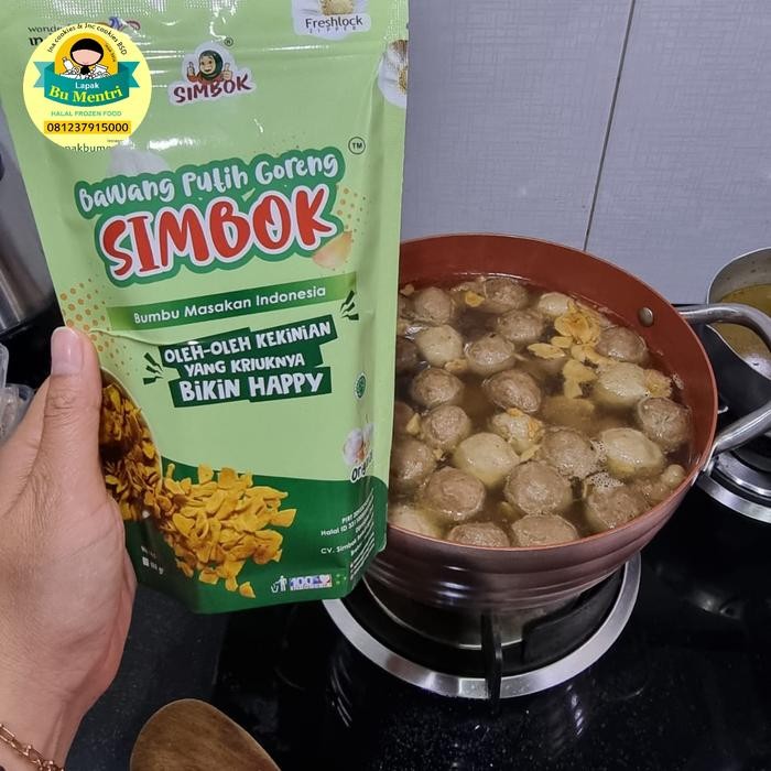 

ASLI Bawang putih goreng simbok READY STOCK