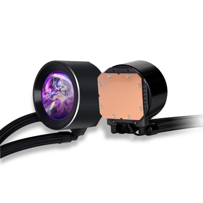 KYO SAMA XW360PLUS 2.8" INCH ARGB AIO LIQUID COOLING LCD DISPLAY AIO 360MM