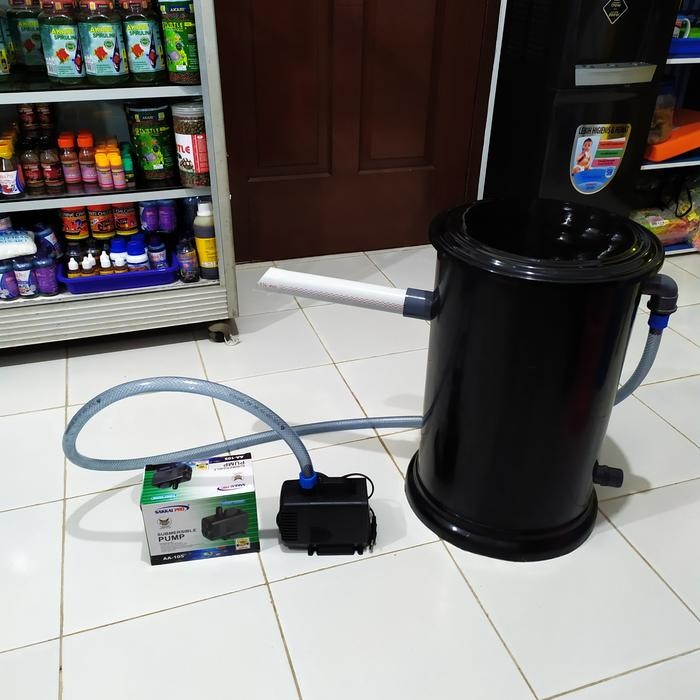 PAKET LENGKAP FILTER KOLAM IKAN KOI HIAS 700 LITER