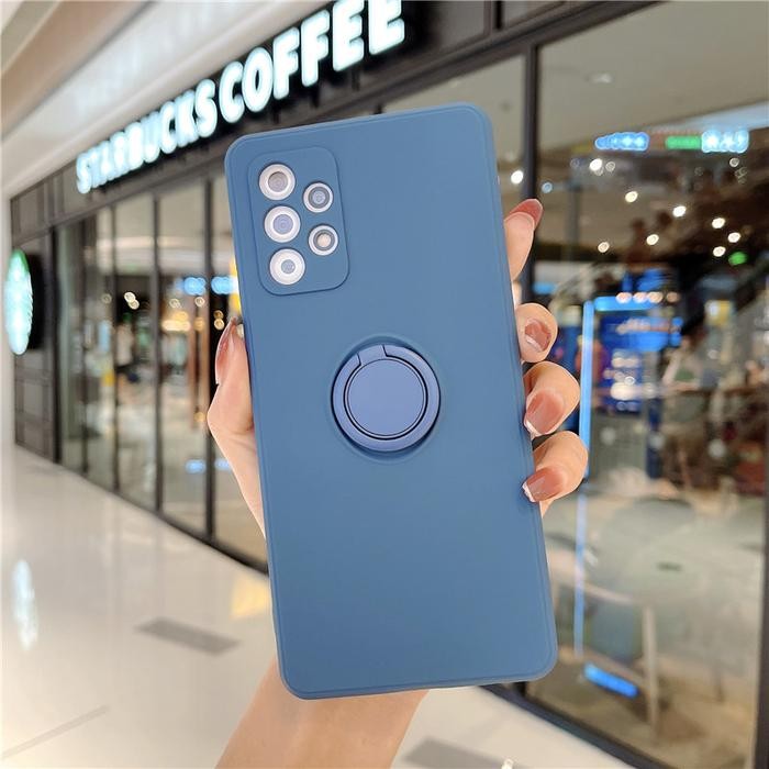 CASE SAMSUNG GALAXY A72 ORI SOF CASE RING COVER PROTECT CAMERA CASING