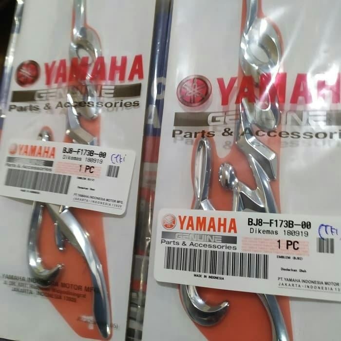 EMBLEM 3D TULISAN FINO COVER BODY FINO 125 / FINO GRANDE ORI BJ8 SET