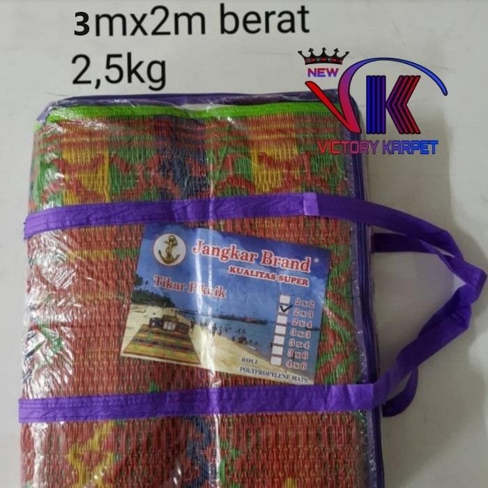 TIKAR PIKNIK / TIKAR PANTAI / TIKAR LIPAT + TAS TIKAR
