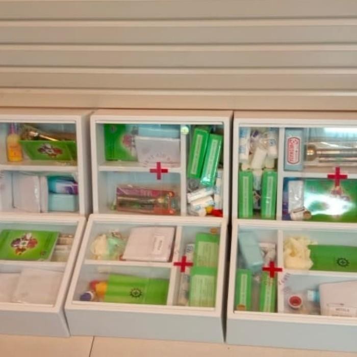 KOTAK OBAT P3K MASPION + ISI LENGKAP PAKET LENGKAP KOTAK OBAT P3K
