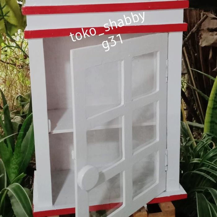 PRS-KOTAK OBAT P3K DINDING FIRST AID BOX MEDICINE TEMPAT OBAT ESTETIK