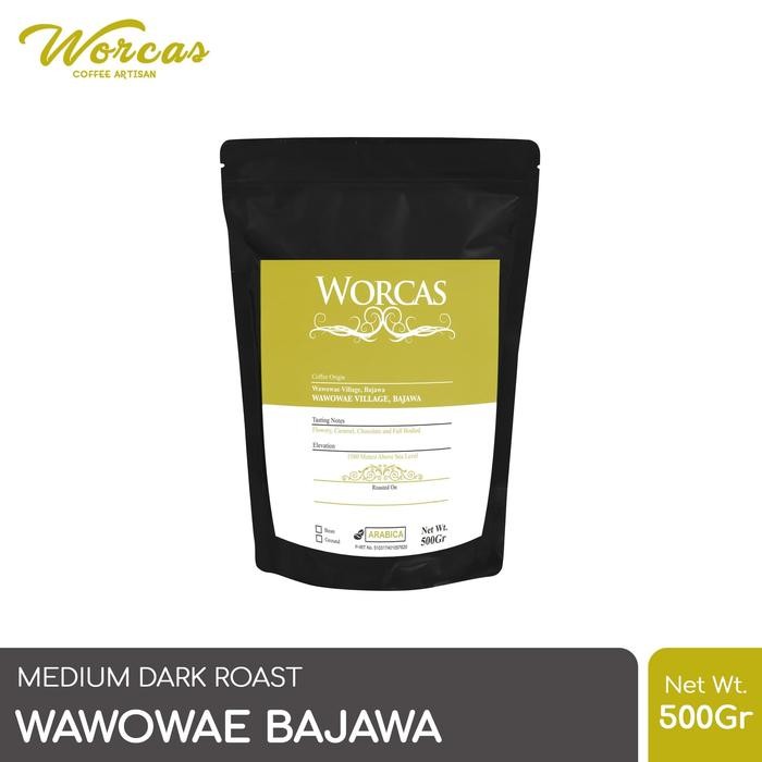

Kopi Arabica Wawowae Bajawa 500 Gram (Biji/Bubuk) Worcas Coffee