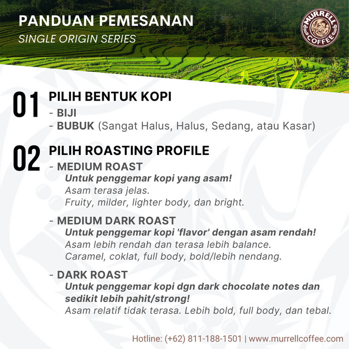 

ACEH GAYO kopi arabica specialty premium biji bubuk MURRELL COFFEE