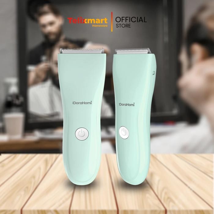 Pilihan- Alat Cukur Rambut Elektrik Portable Dorahomi Mesin Pencukur Jenggot Kumis Cas Baterai