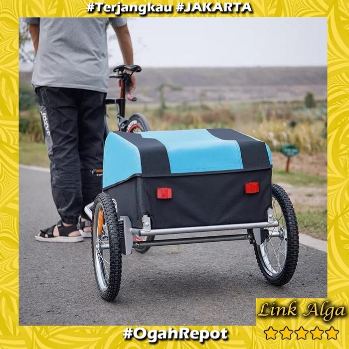 Trailer Sepeda Kargo Lipat Trailer Bagasi Sepeda MTB RB SELI