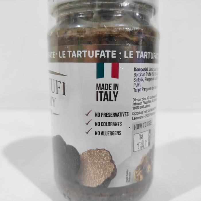 

Tartufi Jimmy Truffle Sauce 180gr - Saus Truffle Cheese Porcini Premium Italy New