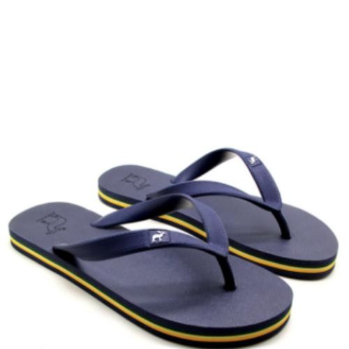 Sandal Panama / Sendal Jepit Pria Biru Tua / Sendal Pantai