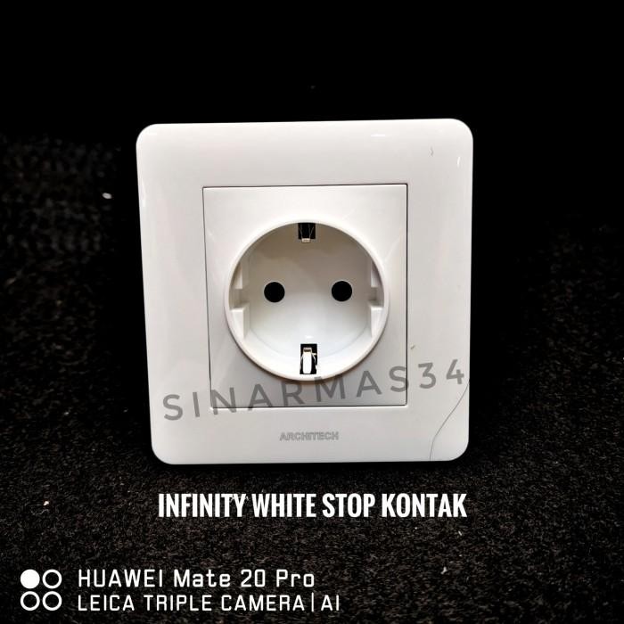 [Expert] Stop Kontak Architech White Infinity