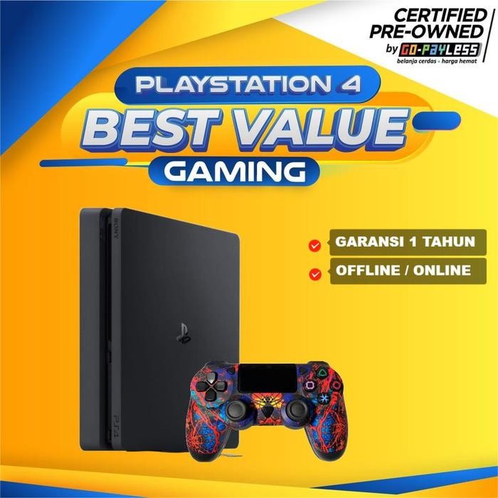 PS4 SLIM Original Playstation Garansi 1 Tahun