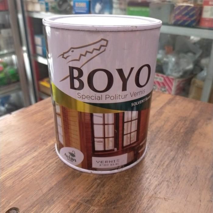 Expert Cat Plitur Kayu BOYO 1 liter vernis transparant