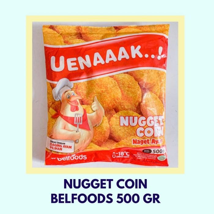 

(Expert) Uenaak Nugget coin UMM 500 Gr Produk Belfoods