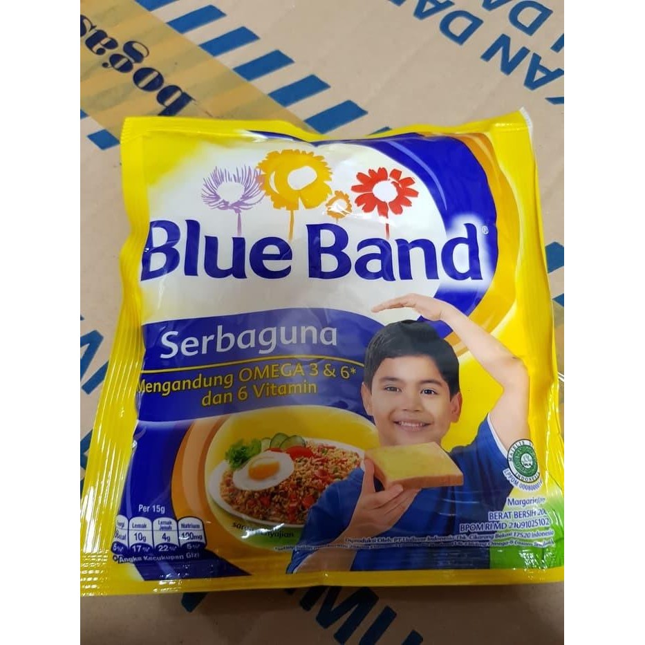 

(Expert) Blue Band / BLUEBAND Serbaguna 200gr 1 Dus Isi 60pcs / ONLY