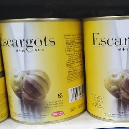 

(Expert) wong coco escargot plain 850gr