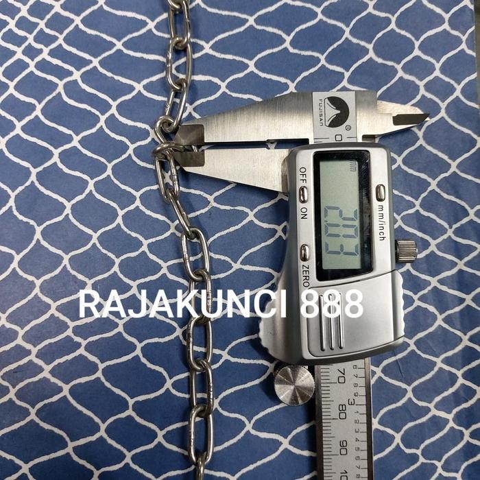 Rantai Kapal Stainless Steel 304 2Mm /Rantai Ss 2Mm /Rantai Anjing