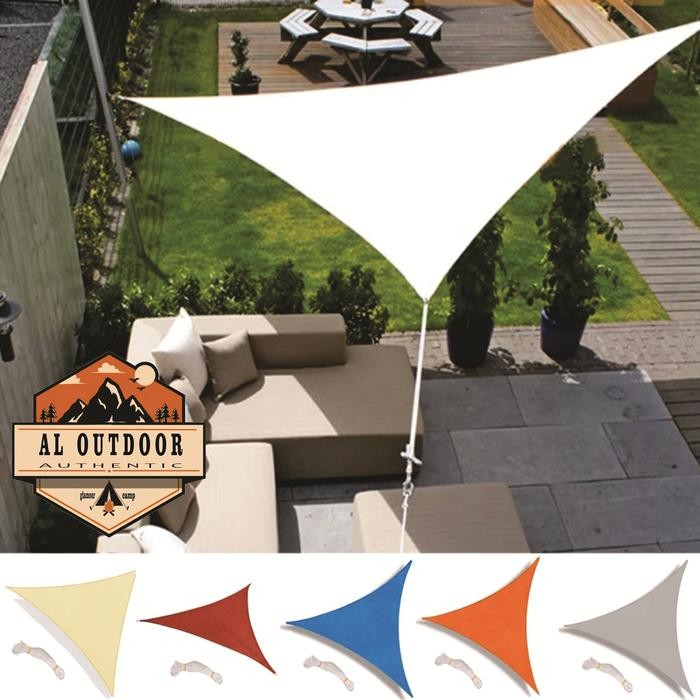 Eiger - Tenda Kanopi Awning Taman Triangle Segitiga Ukuran 150X200X200