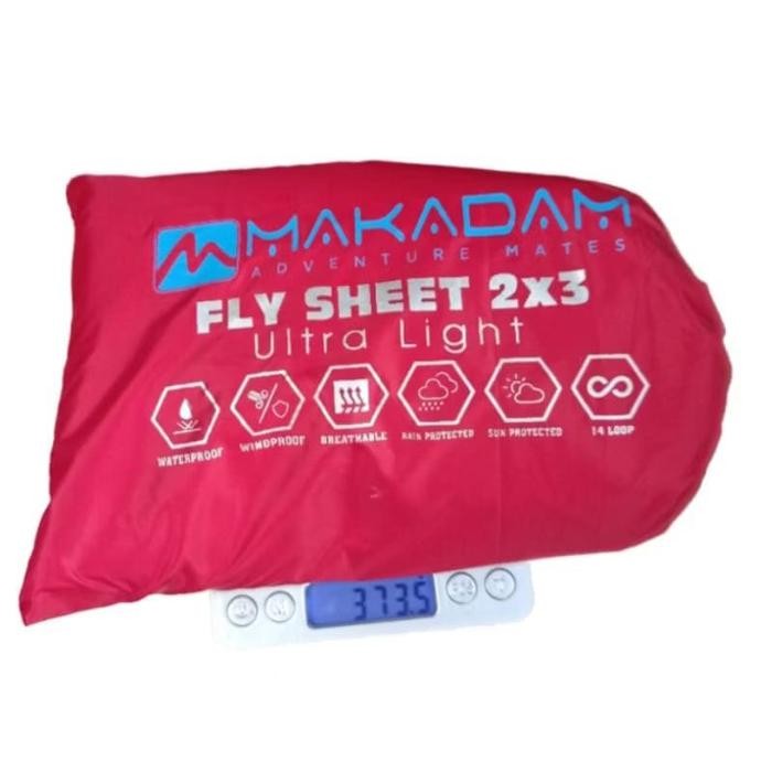 Eiger - Flysheet Tenda Ultralight Waterproof 2X3M Makadam