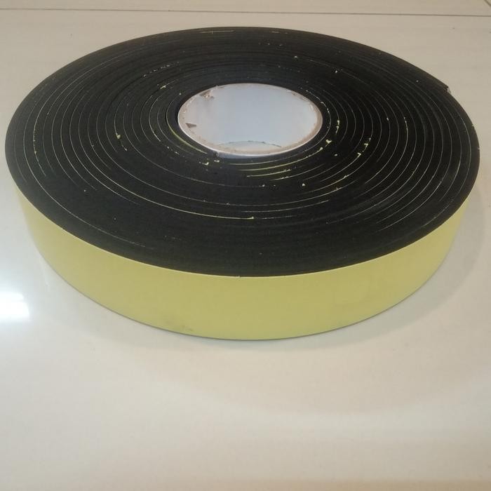 

Stok Baru sponge tape / foam tape / single tape / sil tape 5mm x 20mm x 10mtr
